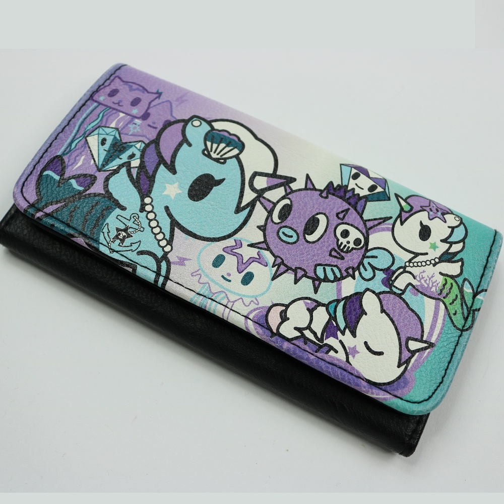 TokiDoki Unicorno Purple Wallet